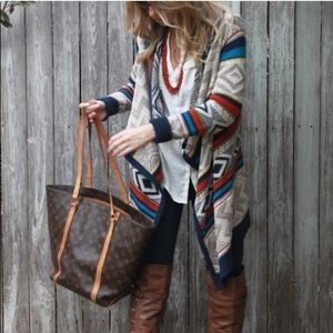 Old navy southwest waterfall cardigan